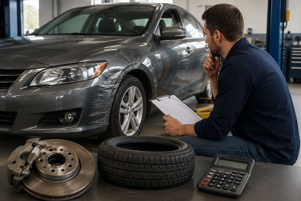 Should I Fix My Car Before Selling It? Calculating the ROI for Brakes, Tires, and Bodywork